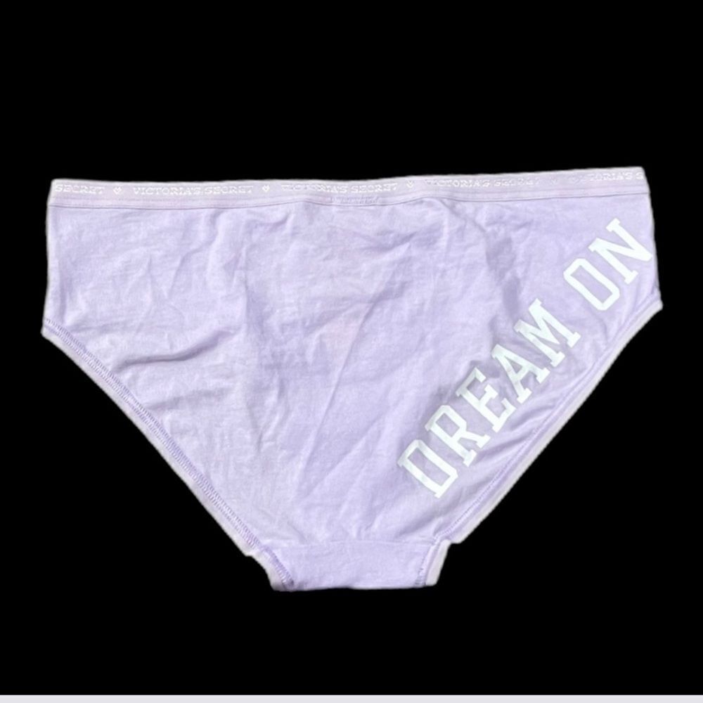 Victoria’s Secret Stretch Cotton Hiphugger Panty purple Small